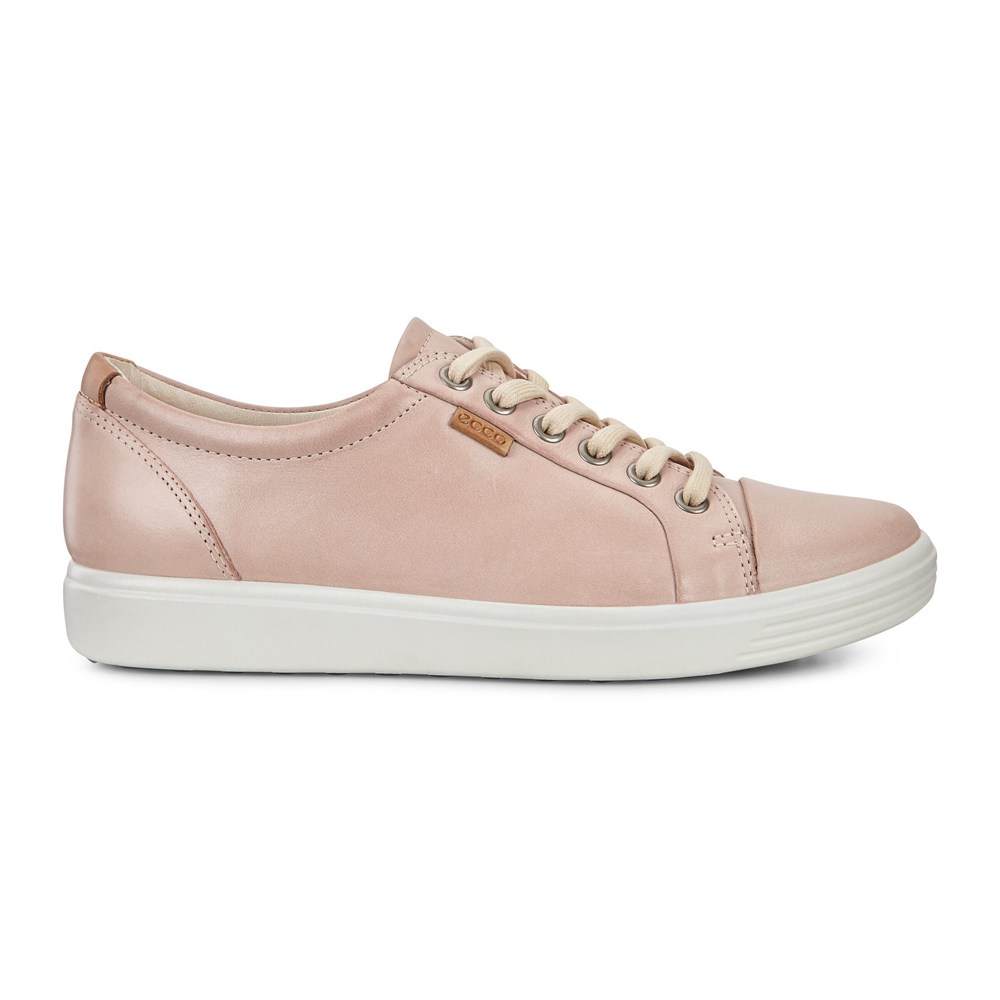 ECCO Womens Sneakers Pink - Soft 7 - LSU-861754